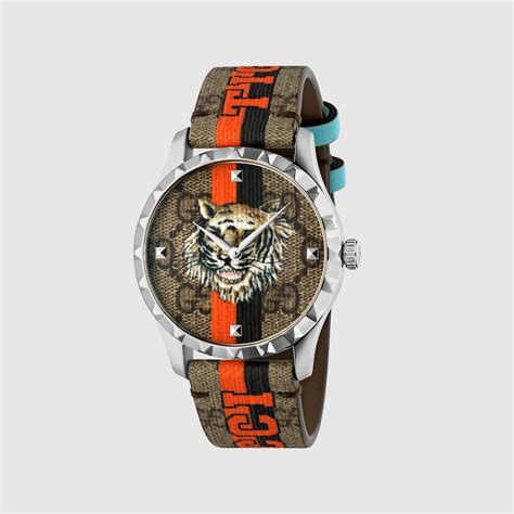 gucci tiger supreme watch.